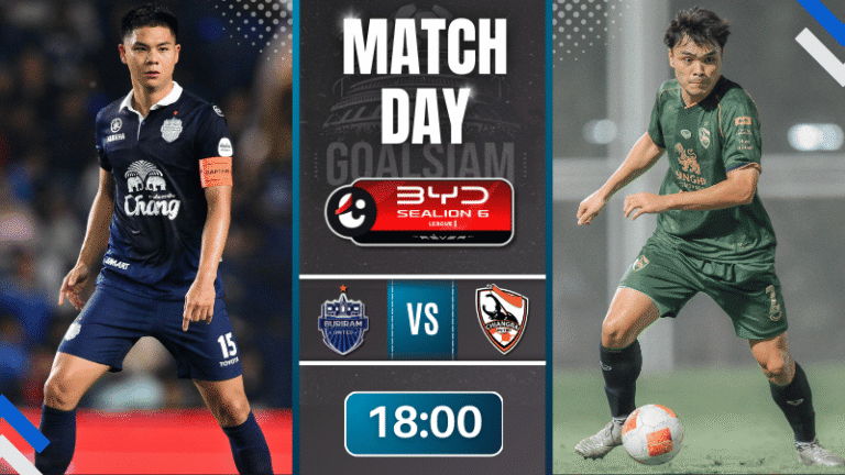 ดูบอลออนไลน์ BYD SEALION 6 ลีกหนึ่ง ถ่ายทอดสด บุรีรัมย์ ยูไนเต็ด พบกับ เชียงราย ยูไนเต็ด 18/1/69