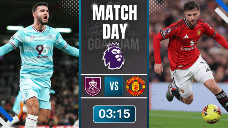 ดูบอลออนไลน์ พรีเมียร์ลีก ถ่ายทอดสด เบิร์นลี่ย์ พบกับ แมนเชสเตอร์ ยูไนเต็ด 7/1/69