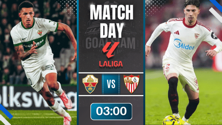 ดูบอลออนไลน์ ลาลีกา สเปน ถ่ายทอดสด เอลเช่ พบกับ เซบีย่า 19/1/69