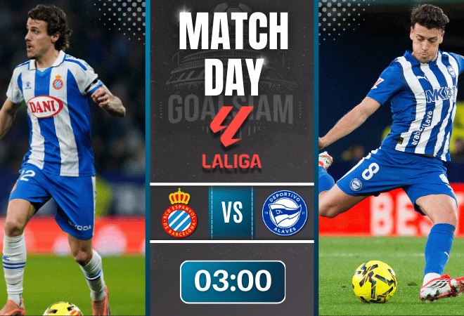 ดูบอลออนไลน์ ลาลีกา สเปน ถ่ายทอดสด เอสปันญ่อล พบกับ อลาเบส 30/1/69