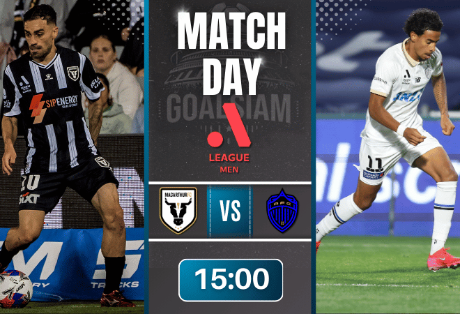 ดูบอลออนไลน์ เอ-ลีก ถ่ายทอดสด เอฟซี แมคอาร์เธอร์ พบกับ โอ๊คแลนด์ เอฟซี 5/1/69