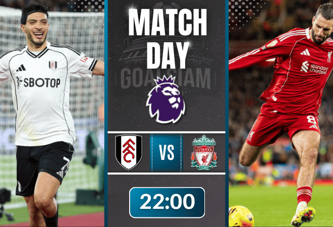 ดูบอลออนไลน์ พรีเมียร์ลีก ถ่ายทอดสด ฟูแล่ม พบกับ ลิเวอร์พูล 4/1/69