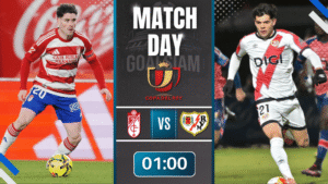 ดูบอลออนไลน์ โกปาเดลเรย์ ถ่ายทอดสด กรานาดา ซีเอฟ พบกับ ราโย่ บาเยกาโน่ 6/1/69