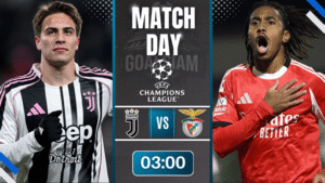 ดูบอลออนไลน์ ยูฟ่า แชมเปี้ยนส์ ลีก ถ่ายทอดสด ยูเวนตุส พบกับ เบนฟิก้า 21/1/69