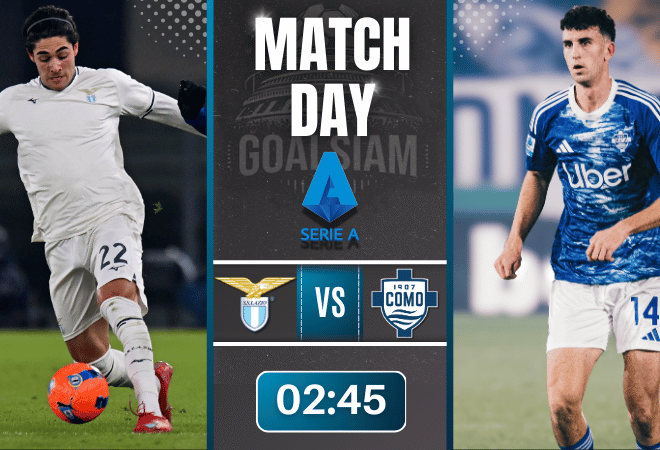 ดูบอลออนไลน์ กัลโช่ เซเรีย อา ถ่ายทอดสด ลาซิโอ พบกับ โคโม่ 19/1/69