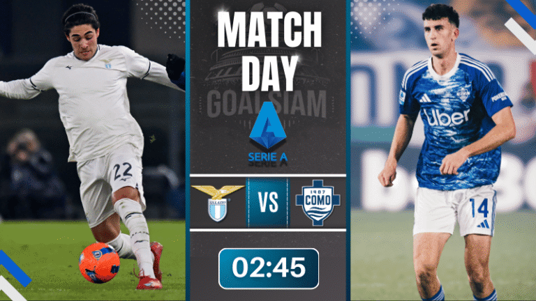 ดูบอลออนไลน์ กัลโช่ เซเรีย อา ถ่ายทอดสด ลาซิโอ พบกับ โคโม่ 19/1/69