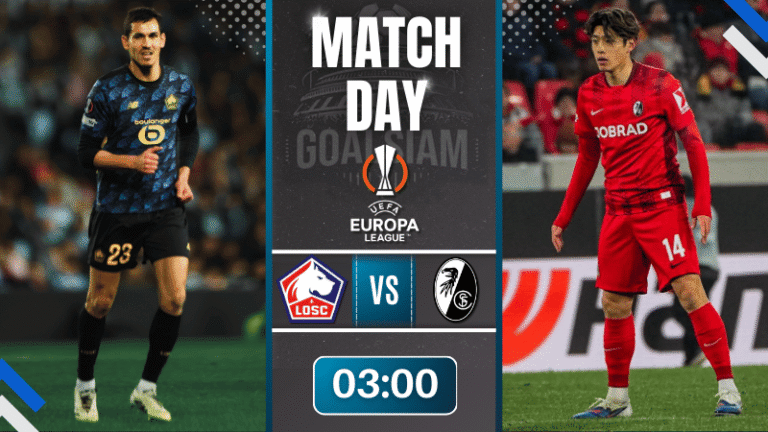 ดูบอลออนไลน์ ยูโรปา ลีก ถ่ายทอดสด ลีลล์ พบกับ ไฟร์บวร์ก 29/1/69