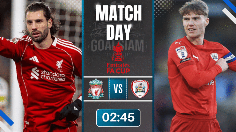 ดูบอลออนไลน์ เอฟเอ คัพ อังกฤษ ถ่ายทอดสด ลิเวอร์พูล พบกับ บาร์นสลี่ย์ 12/1/69