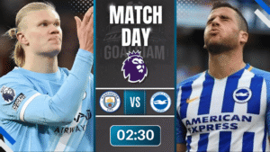 ดูบอลออนไลน์ พรีเมียร์ลีก ถ่ายทอดสด แมนเชสเตอร์ ซิตี้ พบกับ ไบรท์ตัน โฮฟ อัลเบี้ยน 7/1/69