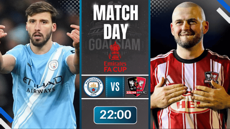 ดูบอลออนไลน์ เอฟเอ คัพ อังกฤษ ถ่ายทอดสด แมนซิตี้ พบกับ เอ็กเซเตอร์ ซิตี้ 10/1/69