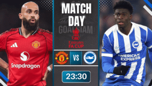 ดูบอลออนไลน์ เอฟเอ คัพ อังกฤษ ถ่ายทอดสด แมนยูไนเต็ด พบกับ ไบรท์ตัน 11/1/69