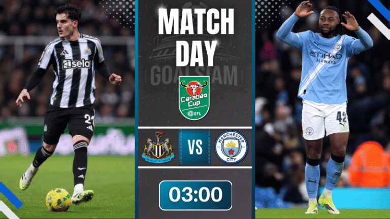 ดูบอลออนไลน์ คาราบาว คัพ ถ่ายทอดสด นิวคาสเซิ่ล พบกับ แมนซิตี้ 13/1/69
