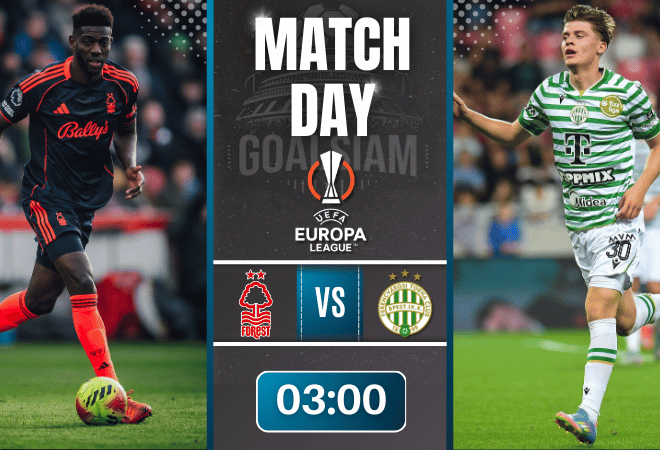 ดูบอลออนไลน์ ยูโรปา ลีก ถ่ายทอดสด น็อตติ้งแฮม ฟอเรสต์ พบกับ เฟเรนซ์วารอส 29/1/69