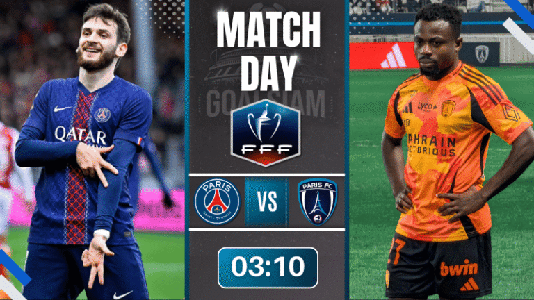 ดูบอลออนไลน์ เฟร้นช์ คัพ ถ่ายทอดสด เปแอสเช พบกับ ปารีส์ แอฟเซ 12/1/69