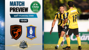วิเคราะห์บอล ช้างเอฟเอ คัพ : ประจวบ เอฟซี พบกับ บีจี ปทุม ยูไนเต็ด 14/1/69