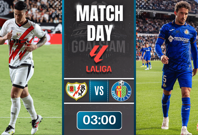 ดูบอลออนไลน์ ลาลิกา ถ่ายทอดสด ราโย่ บาเยกาโน่ พบกับ เกตาเฟ่ 2/1/69