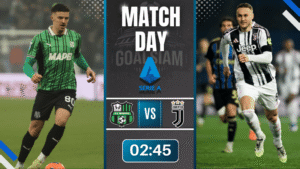 ดูบอลออนไลน์ เซเรียอา ถ่ายทอดสด ซัสเซาโล่ พบกับ ยูเวนตุส 6/1/69