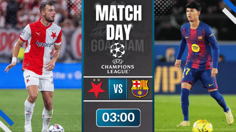 ดูบอลออนไลน์ ยูฟ่า แชมเปี้ยนส์ ลีก ถ่ายทอดสด สลาเวีย ปราก พบกับ บาร์เซโลน่า 21/1/69