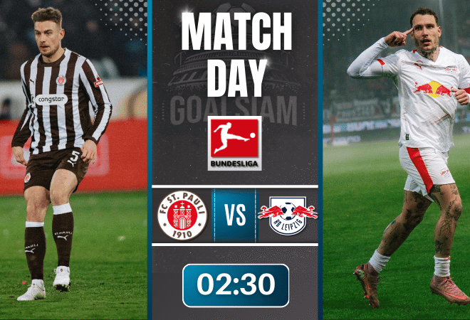 ดูบอลออนไลน์ บุนเดสลีกา ถ่ายทอดสด ซังต์ เพาลี พบกับ แอร์เบ ไลป์ซิก 27/1/69