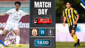 ดูบอลออนไลน์ BYD SEALION 6 ลีกหนึ่ง ถ่ายทอดสด ลำพูน วอริเออร์ พบกับ บีจี ปทุม ยูไนเต็ด 10/1/69