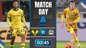 ดูบอลออนไลน์ กัลโช่ เซเรีย อา ถ่ายทอดสด เวโรน่า พบกับ อูดิเนเซ่ 26/1/69