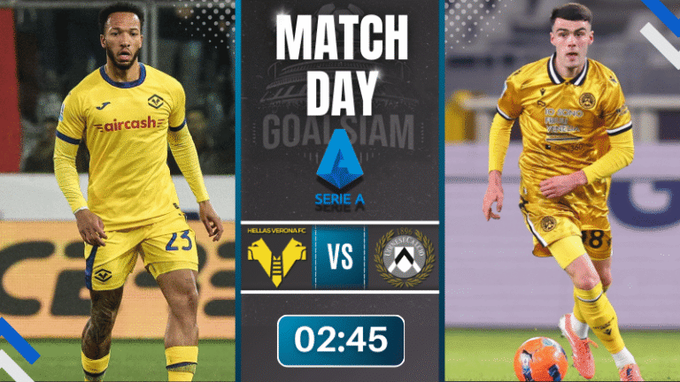 ดูบอลออนไลน์ กัลโช่ เซเรีย อา ถ่ายทอดสด เวโรน่า พบกับ อูดิเนเซ่ 26/1/69