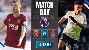 ดูบอลออนไลน์ พรีเมียร์ลีก ถ่ายทอดสด เวสต์แฮมยูไนเต็ด พบกับ น็อตติ้งแฮม ฟอเรสต์ 6/1/69