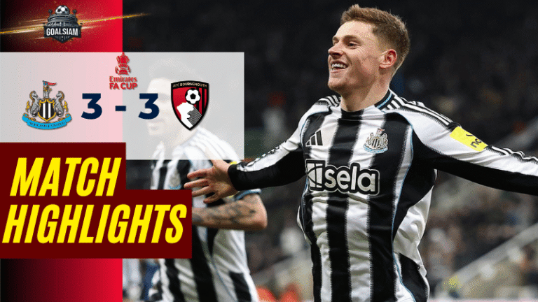 ไฮไลท์บอลวันนี้ เอฟเอ คัพ อังกฤษ 2025/26 นิวคาสเซิ่ล พบ บอร์นมัธ 10/1/69