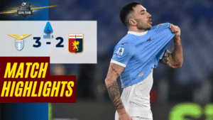 ไฮไลท์บอลวันนี้ กัลโช่ เซเรีย อา 2025/26 ลาซิโอ พบกับ เจนัว 30/1/69