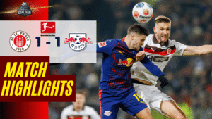 ไฮไลท์บอลวันนี้ บุนเดสลีกา 2025/26 ซังต์ เพาลี พบกับ แอร์เบ ไลป์ซิก 27/1/69