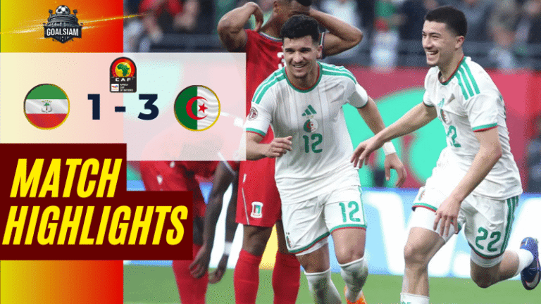 ไฮไลท์บอลวันนี้ แอฟริกันเนชันส์ คัพ 2025/26 อิเควทอเรียลกินี พบกับ แอลจีเรีย 31/12/68