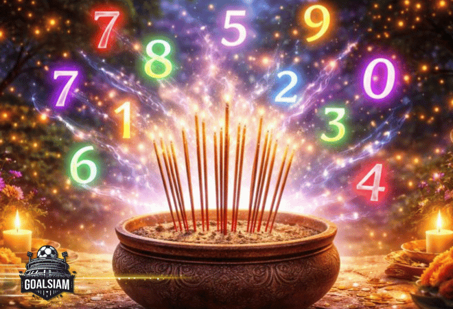 จุดธูป 16 ดอกกลางแจ้งเปิดดวงเรียกทรัพย์ เคล็ดลับเสริมโชคที่สายมูและคอหวย GOALSIAM ต้องรู้ก่อนลงสนามเลข