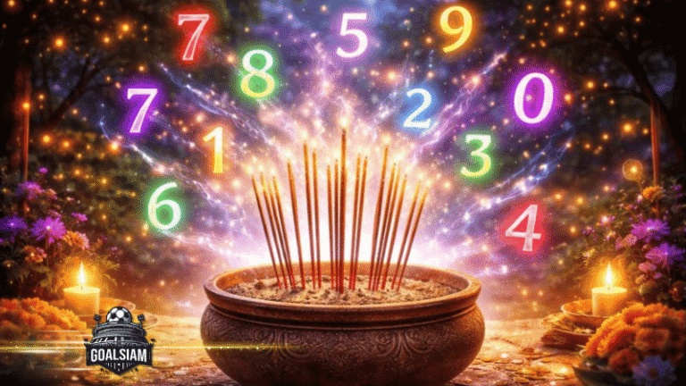 จุดธูป 16 ดอกกลางแจ้งเปิดดวงเรียกทรัพย์ เคล็ดลับเสริมโชคที่สายมูและคอหวย GOALSIAM ต้องรู้ก่อนลงสนามเลข