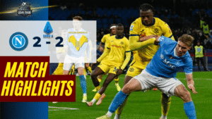 ไฮไลท์บอลวันนี้ เซเรียอา 2025/26 นาโปลี พบกับ เวโรน่า 7/1/69