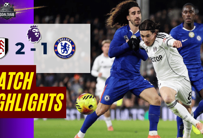 ไฮไลท์บอลวันนี้ พรีเมียร์ลีก 2025/26 ฟูแล่ม พบกับ เชลซี 7/1/69