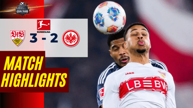 ไฮไลท์บอลวันนี้ บุนเดสลีกา 2025/26 สตุ๊ตการ์ท พบกับ ไอน์ทรัค แฟร้งค์เฟิร์ต 13/1/69