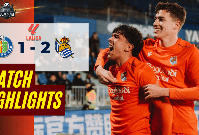 ไฮไลท์บอลวันนี้ ลาลิกา 2025/26 เกตาเฟ่ พบกับ เรอัล โซเซียดาด 9/1/69