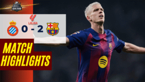 ไฮไลท์บอลวันนี้ ลาลิกา 2025/26 เอสปันญ่อล พบกับ บาร์เซโลน่า 3/1/69
