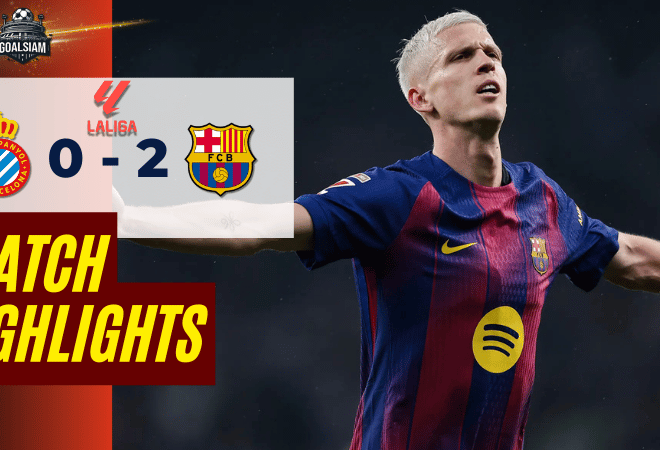 ไฮไลท์บอลวันนี้ ลาลิกา 2025/26 เอสปันญ่อล พบกับ บาร์เซโลน่า 3/1/69
