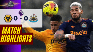 ไฮไลท์บอลวันนี้ พรีเมียร์ลีก อังกฤษ 2025/26 วูล์ฟแฮมป์ตัน พบกับ นิวคาสเซิ่ล 18/1/69