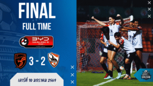 ผลบอลสด : ต่อพิฆาตฮึดจาก 0-2 แซงกว่างโซ้งทดเจ็บ 3-2 ศึก ไทยลีก BYD SEALION 6