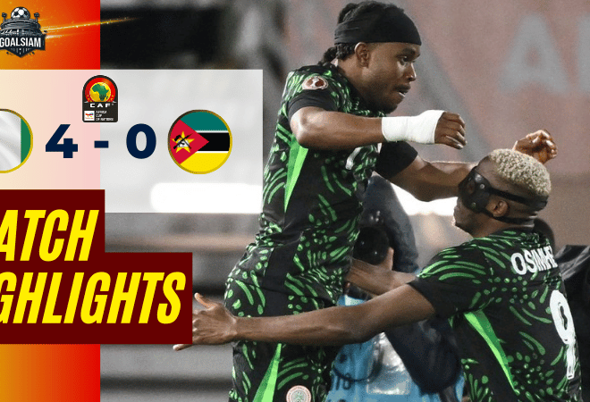 ไฮไลท์บอลวันนี้ แอฟริกาคัพออฟเนชันส์ 2025/26 ไนจีเรีย พบกับ โมซัมบิก 5/1/69