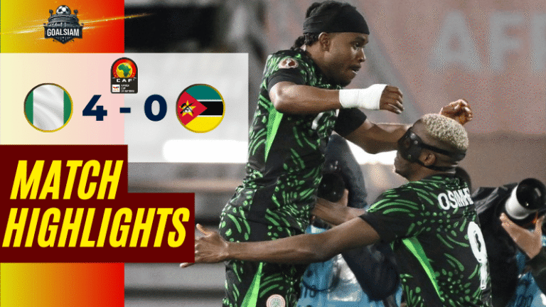 ไฮไลท์บอลวันนี้ แอฟริกาคัพออฟเนชันส์ 2025/26 ไนจีเรีย พบกับ โมซัมบิก 5/1/69