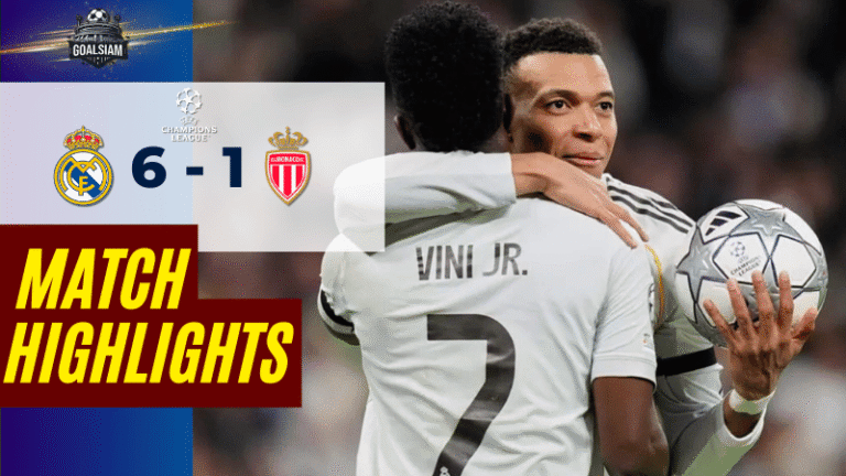 ไฮไลท์บอลวันนี้ ยูฟ่า แชมเปี้ยนส์ ลีก 2025/26 เรอัล มาดริด พบกับ โมนาโก 20/1/69