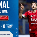 ผลบอลสด : ทรู แบงค็อก บดชลบุรี 1-0 เกาะกลุ่มท็อปโฟร์ไทยลีกแบบหืดจับ