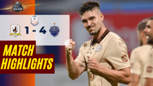 ไฮไลท์บอลวันนี้ ฟุตบอลชิงแชมป์สโมสรอาเซียน 2025/26 แทมพินีสโรเวอส์ พบกับ บุรีรัมย์ ยูไนเต็ด 28/1/69