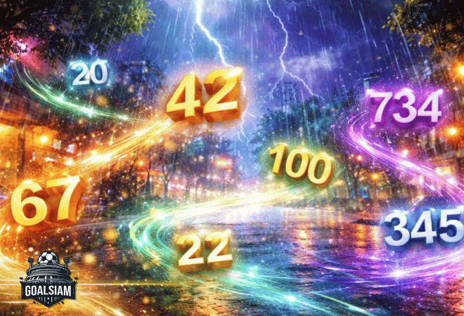 ฝันว่าฝนตกหนักมาก เปิดตำรา ทำนายฝัน เช็กดวง-ส่องเลขเด็ด ลุ้นโชคสายมูไปกับ GOALSIAM