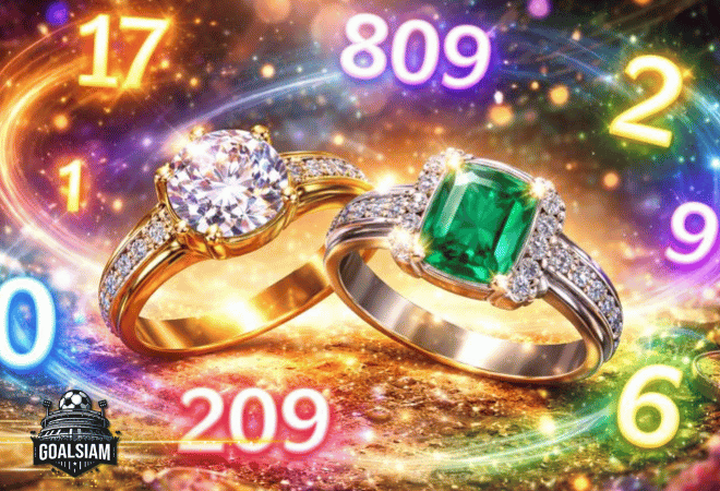 ทำนายฝัน ฝันว่าได้แหวน ดวงรักดวงเงินกำลังพุ่ง พร้อมส่องเลขเด็ดและแนวทางหวย GOALSIAM แบบจัดเต็ม