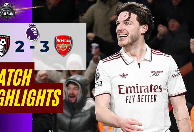 ไฮไลท์บอลวันนี้ พรีเมียร์ลีก 2025/26 บอร์นมัธ เอเอฟซี พบกับ อาร์เซนอล 3/1/69