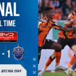 พีที ประจวบ ยิงเจ็บจ่าฝูง! ผลบอลสด ไทยลีก จบเจ๊า บุรีรัมย์ 1-1 สะดุดให้แฟน บ้านผลบอล บ่นเสียดาย